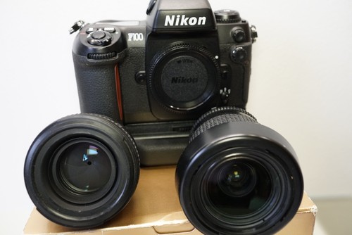 Nikon f100 set boxed - nikon, set,