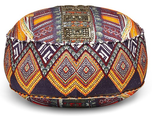 Camilla franks ottoman - franks, tribal