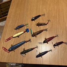 10 Vintage hand painted Devon