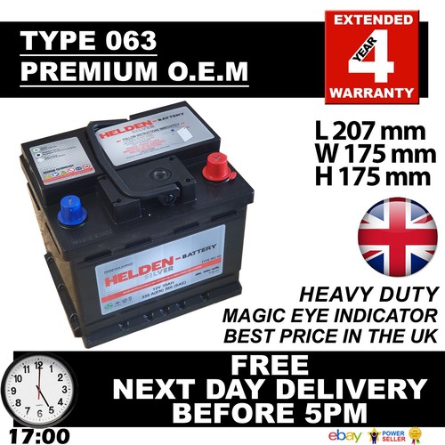 Varta 063 car battery - varta, 12v