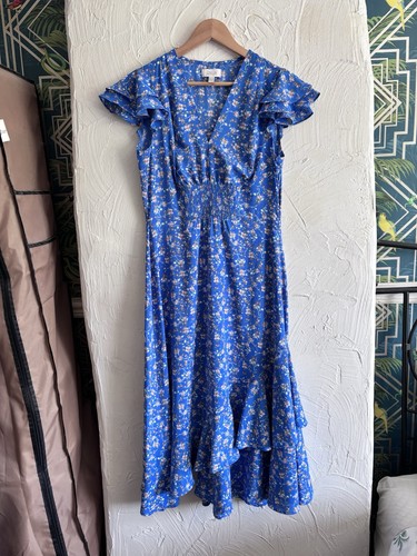 Stella morgan blue floral midi - stella,