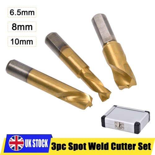 3pc spot weld drill - weld, hss