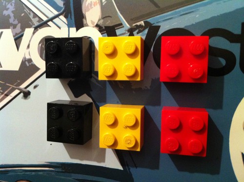 Retro kitsch lego fridge - 6,