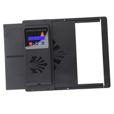 (Black)Generic Automatic Chicken Coop Door Opener LED Display Screen Automatic