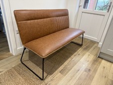 Hardy Tan Dining Bench