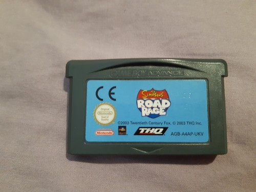 Simpsons road rage game boy - game,