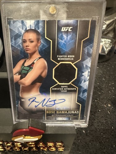 Rose namajunas 2017 - rose, topps