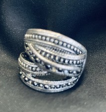 Sterling Silver And Marcasite