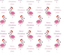 Pink Flamingo Xmas