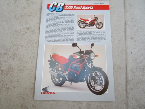 Honda cb350s road - honda,
