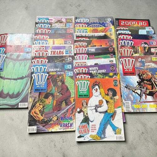 2000ad 1989 1990 comic - /,