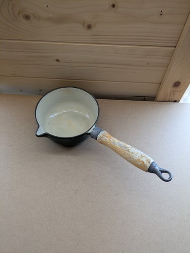 Green enamel cast iron - cast,