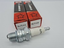 2 @ QL77JC4 CHAMPION Spark Plug Johnson Evinrude Outboard 50 hp 2 stroke '80-'85