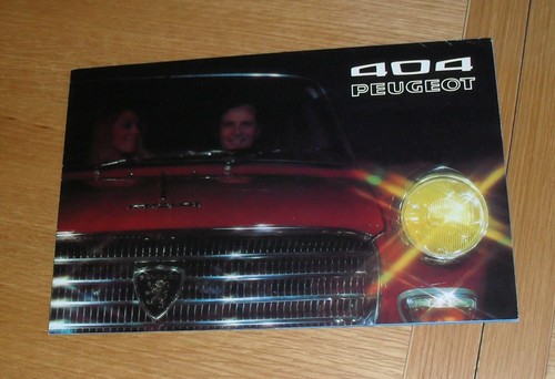 Peugeot 404 brochure - 404, 1970-1971
