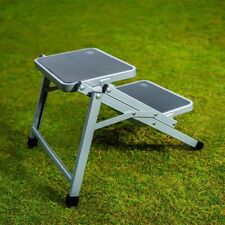 Maypole Foldable Steel Double Caravan Step Folding Portable Campervan - NEW