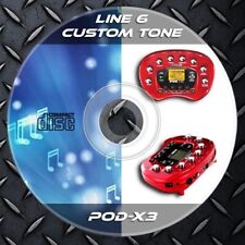 64.000 Patches Line6 POD X3 (DESKTOP) Multi Effects Processor. Library