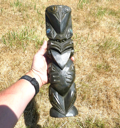 Large new zealand maori - maori, totem