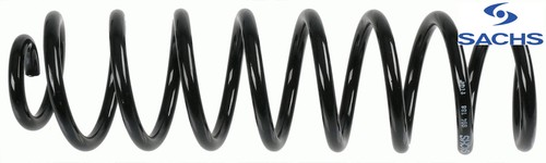 Rear coil spring - coil, sachs