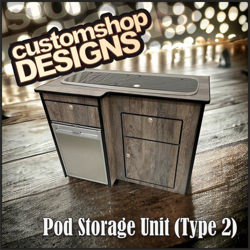 Campervan pod kitchen flat - pod,