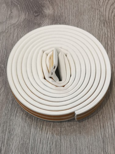 White weather seal strip - white,