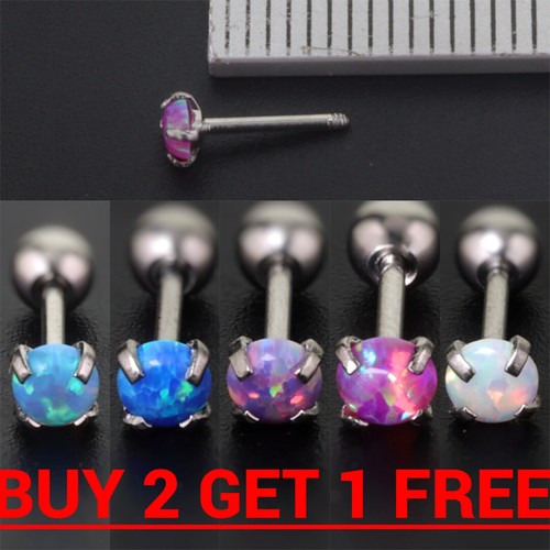 Opal monroe stud tragus - stud,
