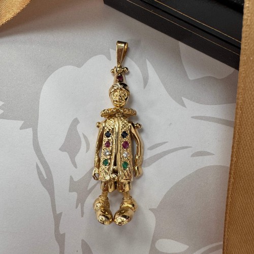 9ct gold movable - 9ct, pendant