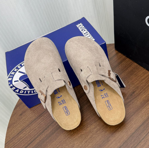 Grey birkenstock boston - grey,
