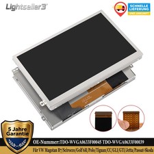 TDO-WVGA0633F00045 6.5in Touch Screen Display for MIB STD2 NAV 200 682 680 Radio