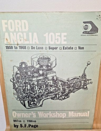 Vintage ford anglia - ford, 105e