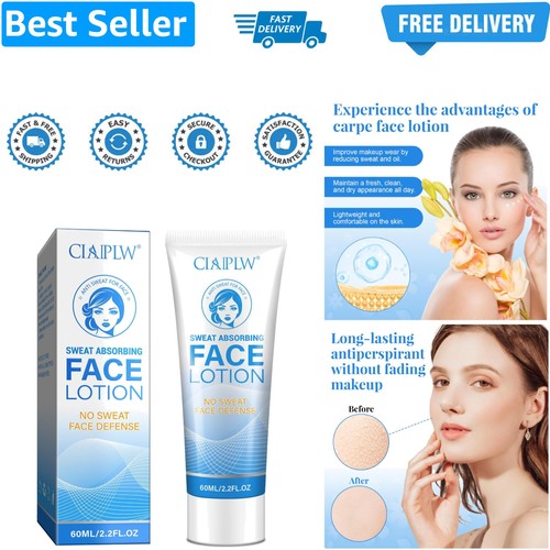 Sweat absorbing face lotion - absorbing,