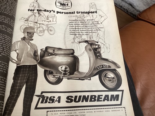 Bsa sunbeam scooter - bsa,