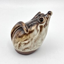 Vintage Caton Pottery Lancaster Small Brown Mouse Barry & Ann Gregson 1970s