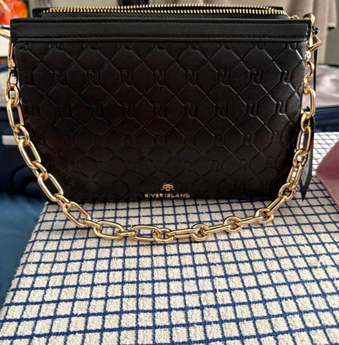 River island black quilted - island,