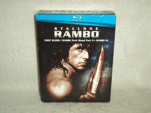Rambo trilogy blu ray 2008 - rambo,