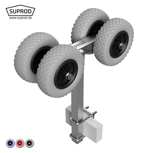 Fold rolls launching trolley - 4-fold,