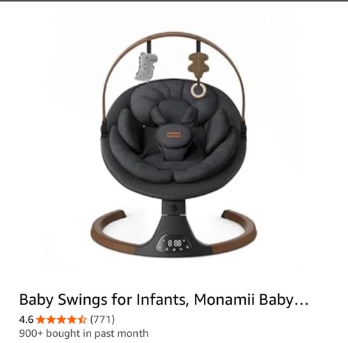 Baby swings for infants brown - baby,