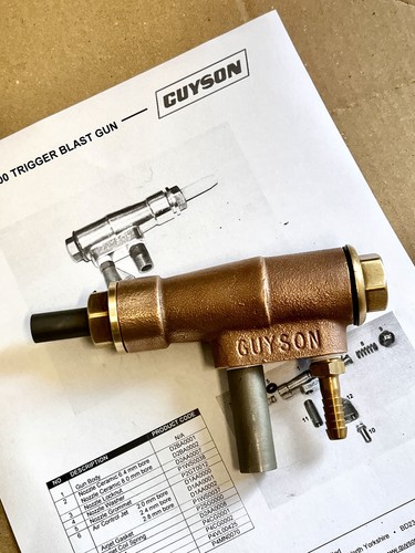 Guyson 400 media sand blast