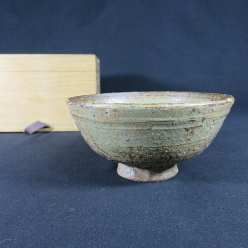 Chawan matcha tea bowl spiral - tea,