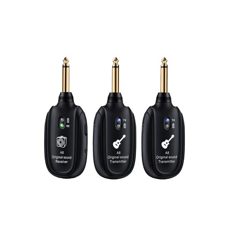 Wireless guitar system dual - wireless,