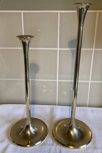Brass candlestick pair - candlestick, pair-