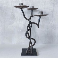 Vintage brutalist hand forged