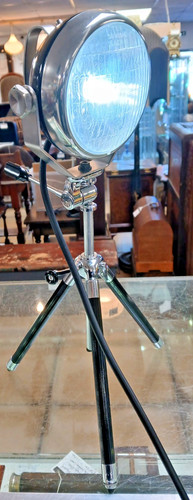 Vintage car spotlight mounted - vintage,