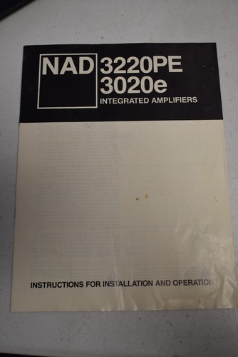 Original nad 3220pe 3020e - 3220pe,