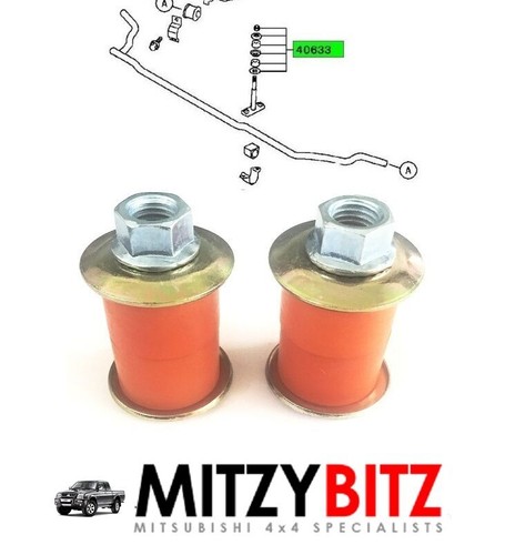 Anti roll bar link bushes - anti,