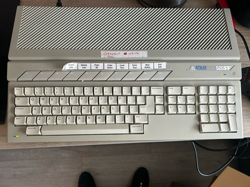 Atari 520ste computer power - atari,
