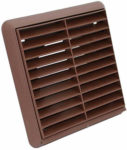 Brown vent louvered grille - vent,
