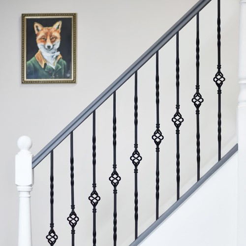 Double twist basket metal - twist, &