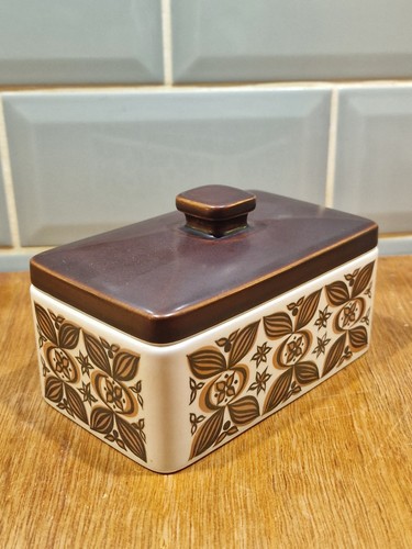 Vintage hornsea white brown - white,