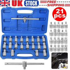 21 Pcs Oil Drain Sump Plug Key
