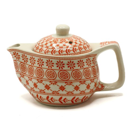 Small herbal teapot amber - ,